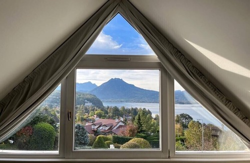 Veyrier-du-Lac Villa | Magnificent villa with lake and mountain views