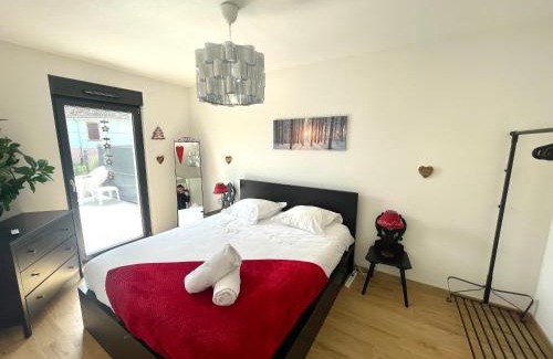 Colmar Apartment | Magnifique 2 pièces, tout équipé, terrasse privée