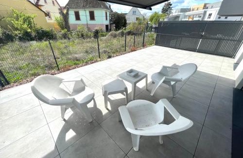 Colmar Apartment | Magnifique 2 pièces, tout équipé, terrasse privée
