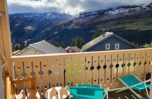Flaine Apartment | MAGNIFIQUE APPARTEMENT AVEC TERRASSE et VUE IMPRENABLE SUR LE CIRQUE DE FLAINE, 2 chambres et coin montagne, 6 personnes