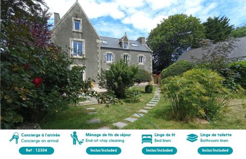 Guisseny House | Magnifique maison pour 8 avec jardin