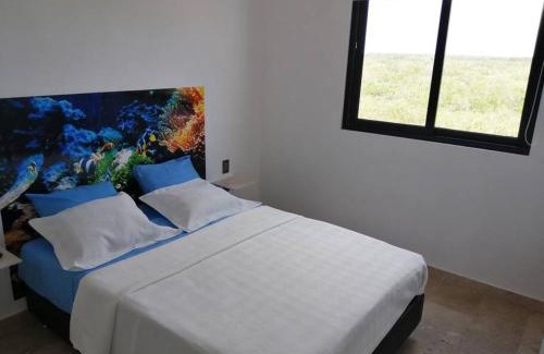 Mahahual Apartment | Mahaguay - Bello departamento 2 recamaras en Mahahual