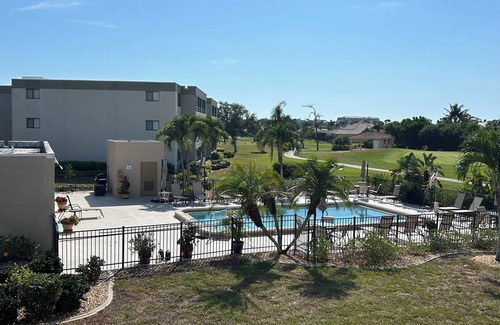Burnt Store Marina Condo | Main Floor Condo With Lanai Looking On To Golf Course