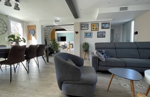 Le Cormier House | Maison à 300 Mètres de la Plage Avec 5 Chambres, Jardin Privatif, et Jacuzzi