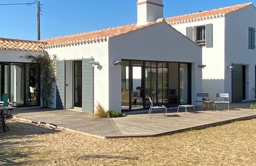 Noirmoutier-en-l'Ile Villa | Maison à 50 Mètres de la Plage des Lutins à L'herbaudière