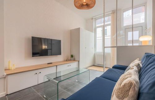 Croix House | Maison 3 chambres, parking gratuit & proche métro