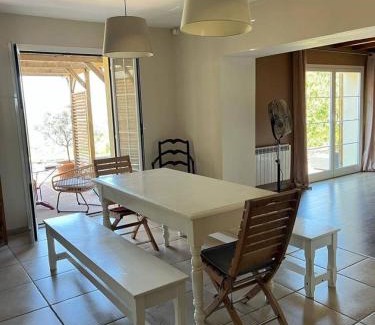 Poggio-dʼOletta House | Maison 4 Pers - Vue mer et vignoble exceptionnelle