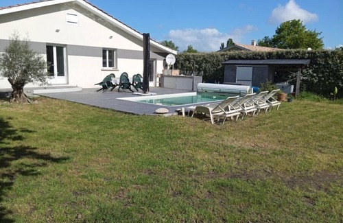Talais House | Maison 7 Personnes sur Terrain 1000m Avec Piscine Chauffée