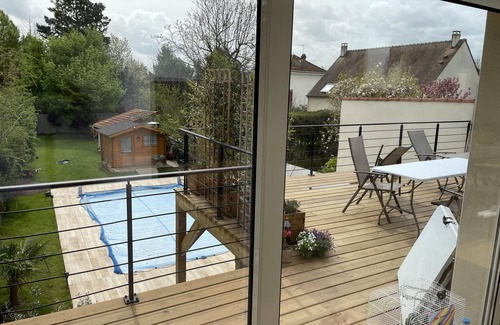 Le Perreux-sur-Marne House | Maison Avec Piscine 15 min de Paris et 30 min de Disney