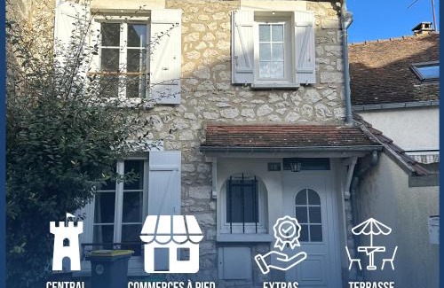 Moret-sur-Loing House | Maison avec jardin-Au calme-Tout à pied-High wifi