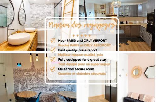 Choisy-le-Roi House | Maison des voyageurs Jade - PARIS ORLY
