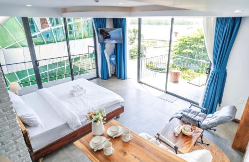 Mang Yang Apartment | Maison Honeymoon Sweet l River View l Bathtub l Balcony