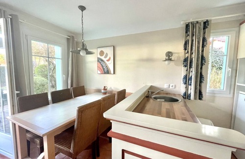 Lacanau-Ocean Ski Chalet | Maison jumelée dans une agréable residence avec piscine proche du golf -320
