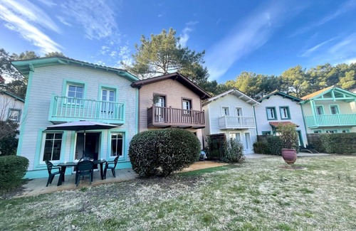 Lacanau-Ocean Ski Chalet | Maison jumelée dans une agréable residence avec piscine proche du golf -320