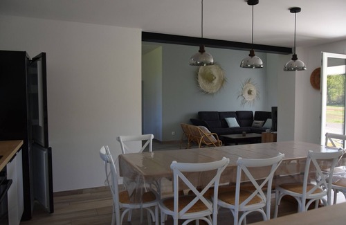 Le Porge Villa | Maison Paisible Entre Océan, Lac et Bassin