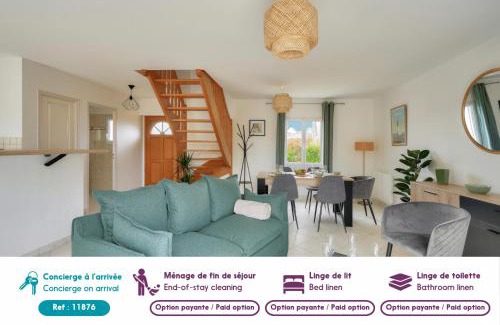 Guilvinec House | Maison pour 4 adultes, 1 enfant à 200m de la plage