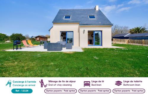 Plouguerneau House | Maison pour 6 avec jardin à 500 m de la plage