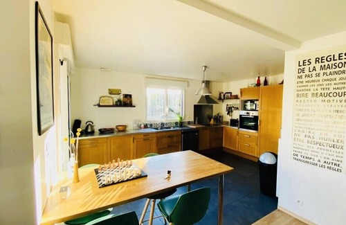 Longueil House | Maison Tout Confort, Large Relaxing Garden, 2/3kms from Quiberville Beach