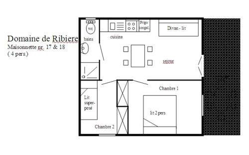 Grospierres Ski Chalet | Maisonette #18, 4 Pers, Domaine De Ribiere