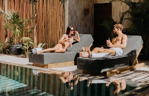 Tulum City Center Apartment | Majaro Stylish Tulum Escape for Groups & Wellness 10min drive beach and town