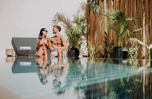 Tulum City Center Apartment | Majaro Stylish Tulum Escape for Groups & Wellness 10min drive beach and town