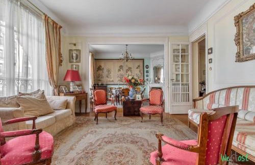 Quartier de la Plaine-de-Monceaux Apartment | Mallarme - CI - PREMIUM Elegant Parisian apartment 140m2