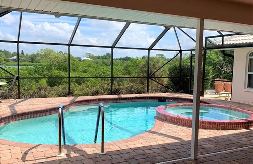 Englewood House | Manasota Key Waterfront - Heated Pool -available for monthly bookings