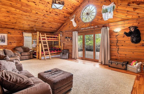 Manistee Cabin | Manistee River Log Cabin at Highpoint Bayou