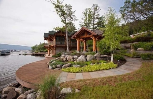Cooperstown - Otsego Lake House | Mansion on lake with hot tub & stunning views.