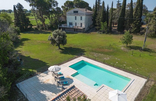Capestang House | Mansion with large private pool and dirct access to famous Canal du midi