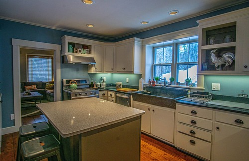 Chester House | Maple Leaf Manor - 1864 Brick Federal Style Farmhouse with a modern touches.