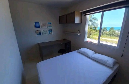 Vila Nova Apartment | Maravilhoso Apartamento Vista Para o mar em Imbituba.tem Piscina, Churrasqueira