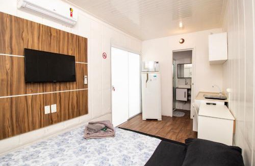 Nacoes Apartment | Marco Zero Containers - Próximo à Roda Gigante