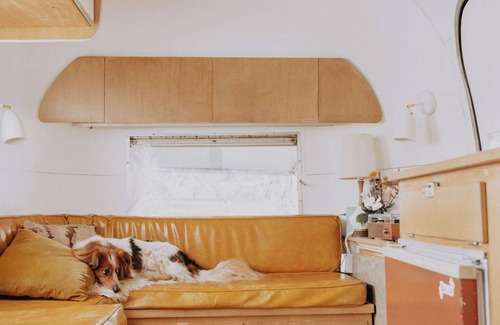 Foster - Powell House | Margaux the Vintage Airstream - Portland's Glamping Garden Oasis
