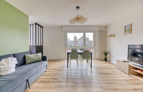Quartier Pasteur Apartment | Marine, votre F2 moderne à Rouen