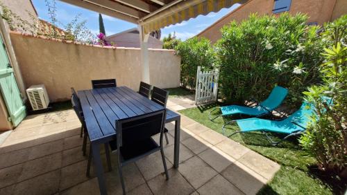 Saint-Cyprien Plage House | MARINES DU ROUSSILLON Villa en duplex très calme en résidence privée avec piscine - M65