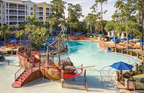 Florida Central Atlantic Coast Villa | Marriott's Harbour Lake-1 Bedroom Villa, 1 King, Sofa bed, BalconynNO RESORT FEE