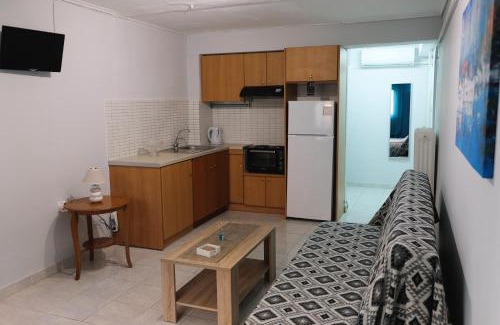 Vathi Apartment | Mary's room