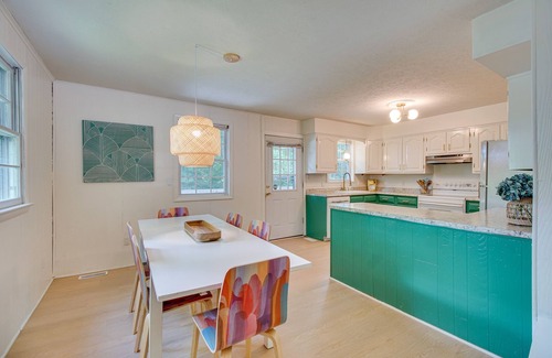 Lusby Cabin | Maryland Vacation Rental w/Private Pool & Dock