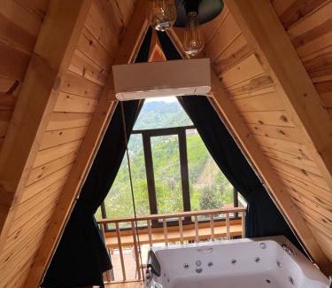 Cayirduzu Ski Chalet | Masarona 3 Nolu jakuzili Dağ Evi & Bungalov
