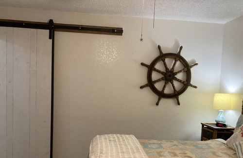 Montalvo House | Master Bedroom With Separate Living Room and Private Entrance