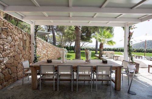 Sant Josep de sa Talaia Villa | Masterful Ibiza Villa | Villa Malkin | 6 Bedrooms | Spacious Furnished Sun.