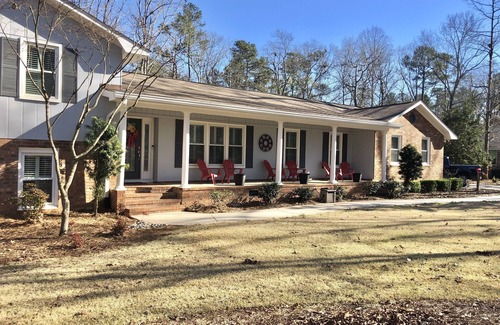North Augusta House | Masters Rental/2 Primary bedrooms/Pool/Hot tub/Large Yard/Very Private