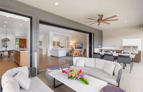 Honokowai Villa | Maui Resort Rentals: Luana Garden Villas 2D – Modern 3BR Villa at Kaanapali’s Newest Luxury Residences!