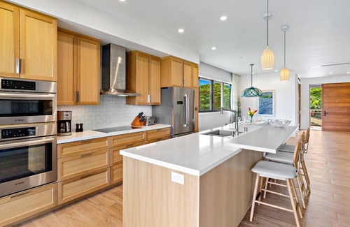 Honokowai Villa | Maui Resort Rentals: Luana Garden Villas 2D – Modern 3BR Villa at Kaanapali’s Newest Luxury Residences!