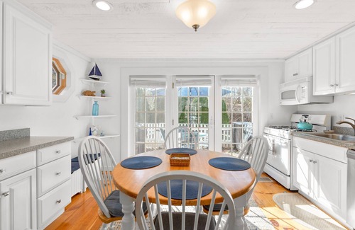 Mashpee Condo | Maushop Village, 2-bedroom, 1.5 baths, Sleeps 4, A/C, patios & private beach