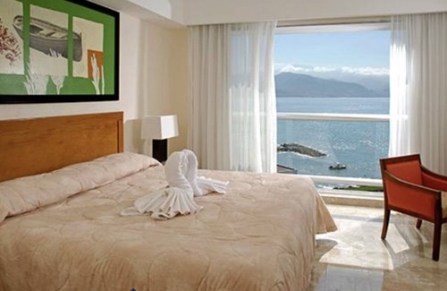 Marina Vallarta Resort | Mayan Palace guest room - close to award-winning entertainment and dining!