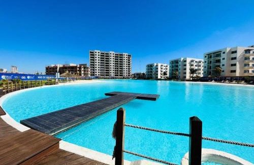 Mazatlan Apartment | Mazablue depa en laguna con playas artificiales