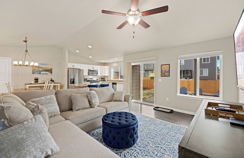 Longmont House | Mead Vacation Rental: Fenced Backyard & Fire Pit!