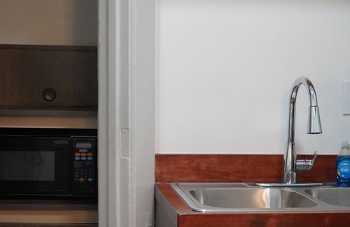 Downtown Dayton Apartment | Mediterranean river bank